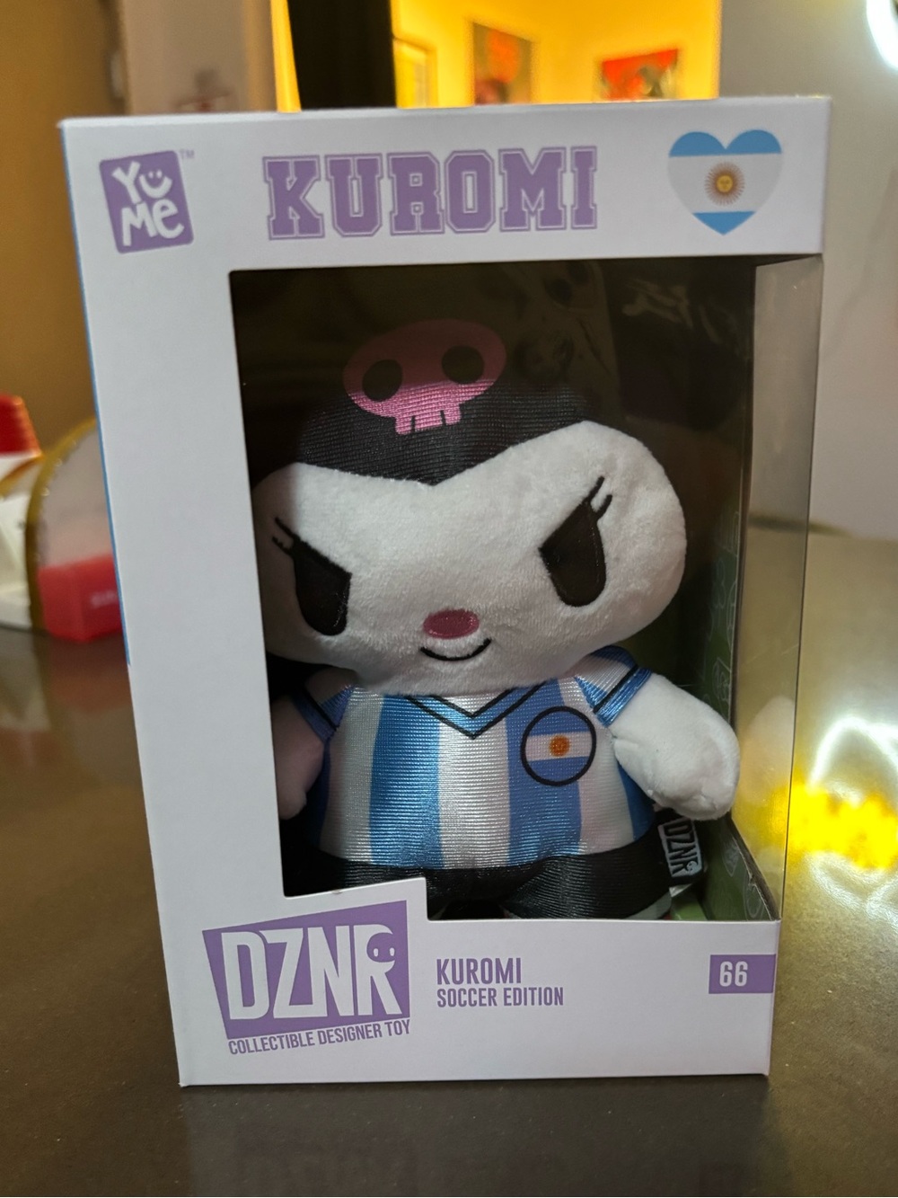 Kuromi x Argentina Plush